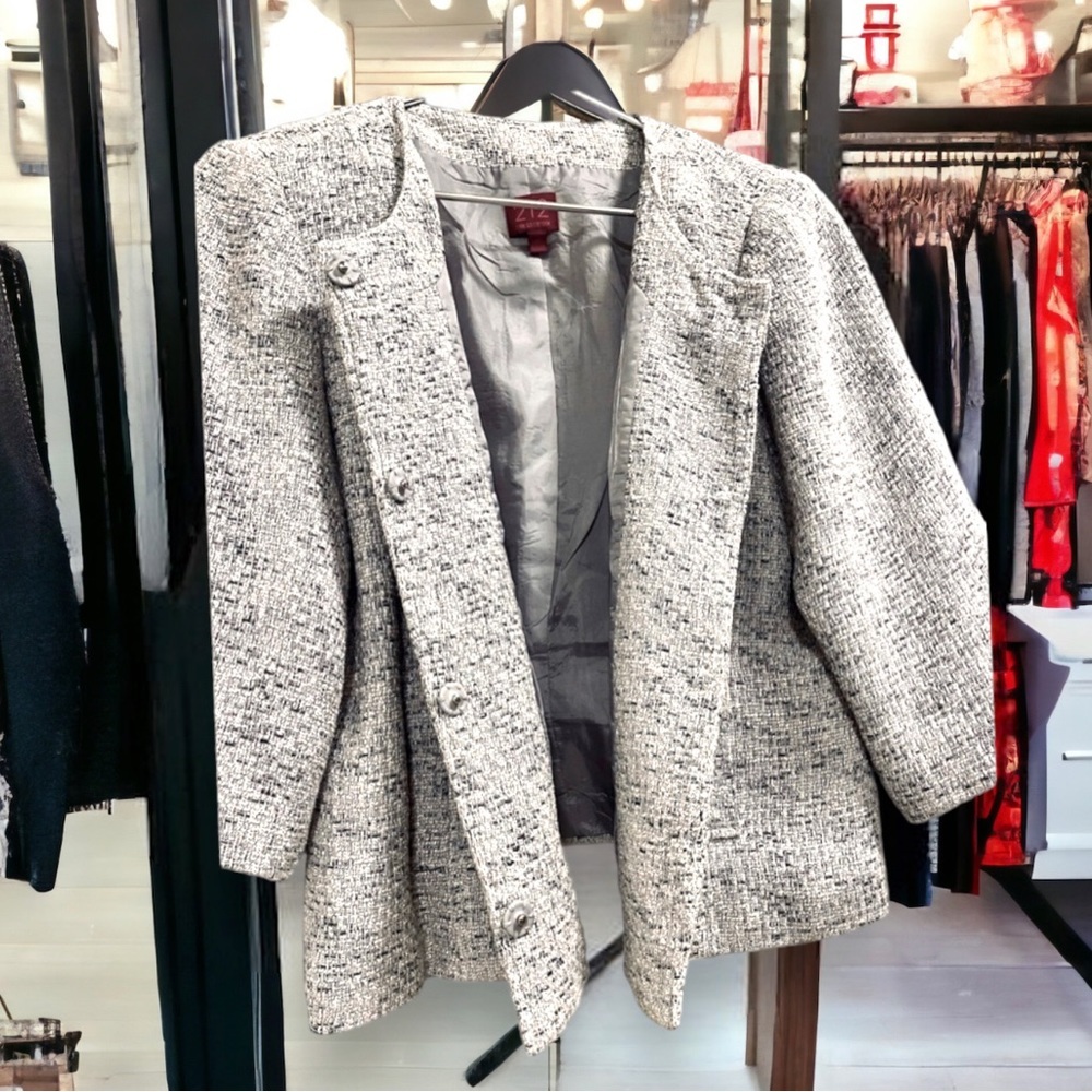 212 Collection lightweight dress coat. - Picture 2 of 10